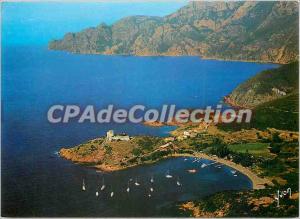 Postcard Modern Girolata (Corsica) Small Village dominated by Tour Genoise