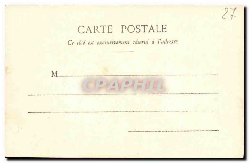 Old Postcard Bernay General view