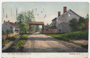 Hudson, New York - The Toll Gate at the Columbia Turnpike - in 1906