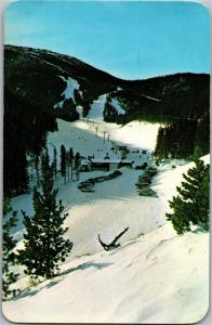 Grizzly Peak Near Red Lodge Montana Vintage Postcard M19