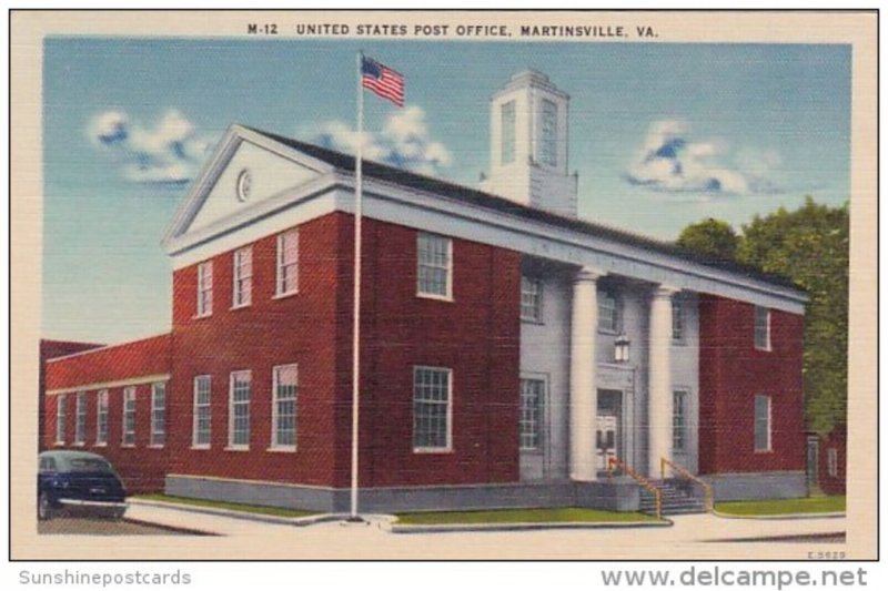 United States Post Office Martinsville Virginia