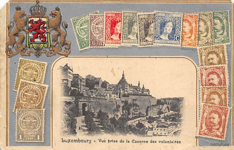 Luxembourg Stamp, Coin PU Unknown 