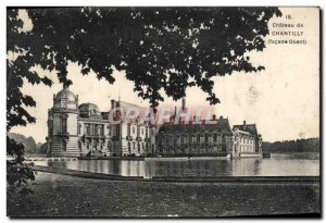 Old Postcard Chateau de Chantilly