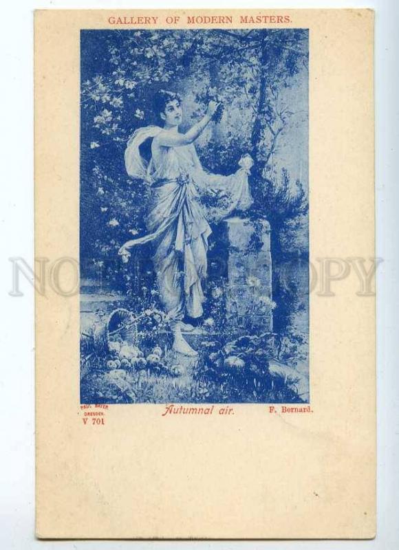 214997 Autumnal air AUTUMN Nymph by BERNARD ZATZKA Vintage PC