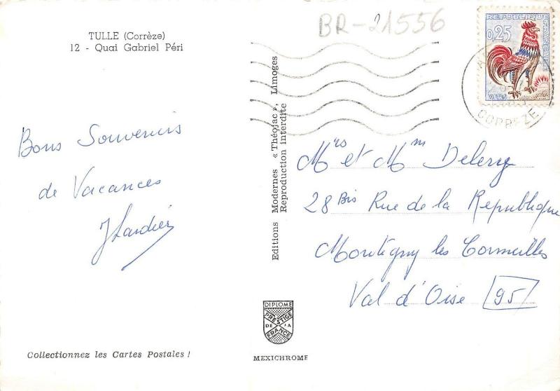 BR21556 Tulle Quai Gabriel Peri   france