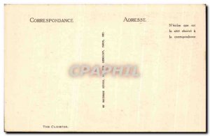 Old Postcard Mont Saint Michel le Cloitre