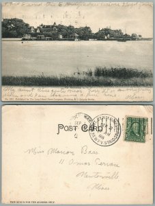 LONG ISLAND NY FAR ROCKAWAY 1906 UNDIVIDED ANTIQUE POSTCARD