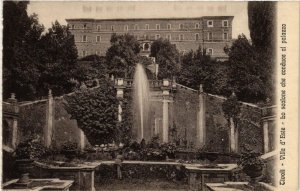 CPA TIVOLI Villa d'Este, Lo scalone che conduce ITALY (545883)