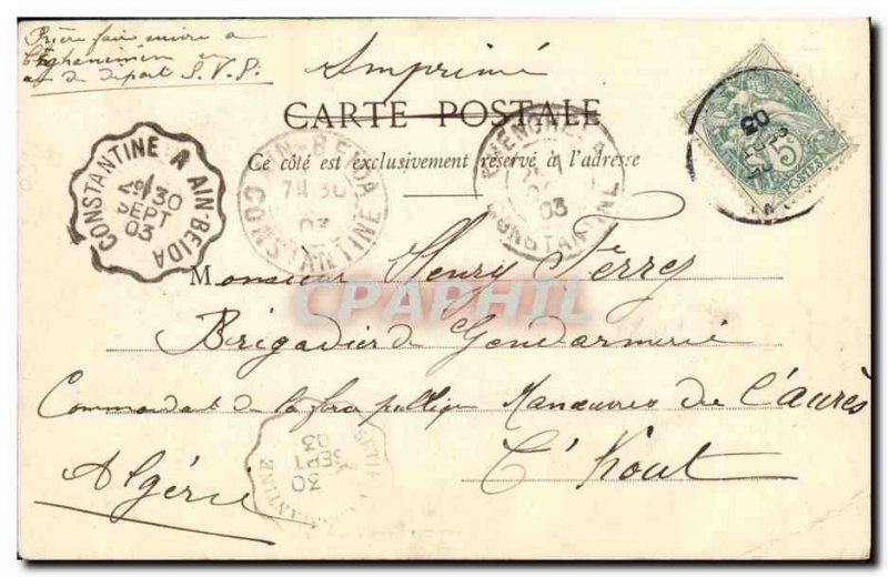 Old Postcard Fun Children Small chest