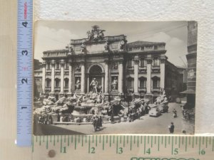 Postcard Fountain of Trevi, Rome, Italy