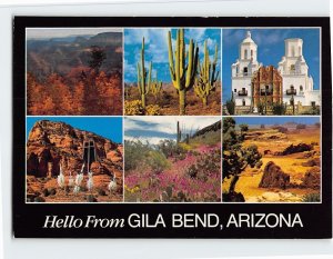 Postcard Hello From Gila Bend, Arizona