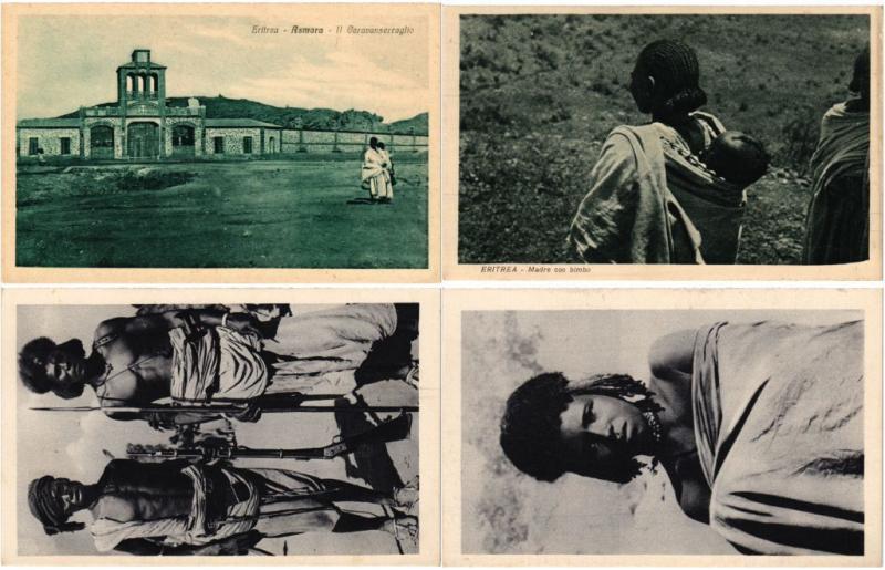 ERITREA 25 AFRICA AFRIQUE CPA  Vintage Postcards Mostly pre-1940 (L3527)