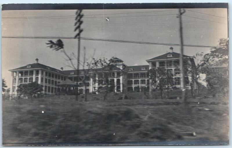 RPPC  ANCON, PANAMA  Central America  HOTEL TIVOLI owned by U.S. Gov't  Postcard 