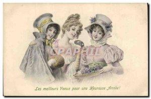 Old Postcard Fantasy Illustrator Women