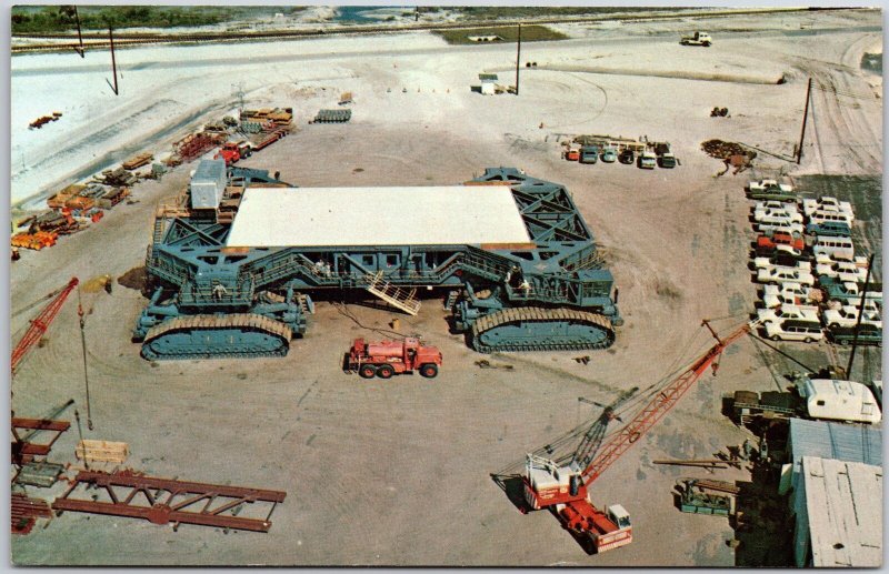 John F. Kennedy Space Center N.A.S.A Aerial View Of Crawler-Transporter Postcard