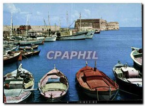 Postcard Modern Heraclion Port Venetian