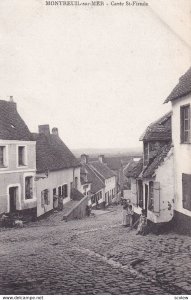 MONTREUIL SUR MER, Pas De Calais, France, 1900-1910s; Cavee St. Firmin