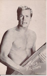 ARCADE CARD, Doug McClure, Actor,Shirtless, Gay Interest (?) 1950-60s