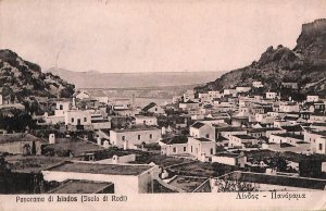 ac8954 - GREECE - VINTAGE POSTCARD - Lindos, Rodi - 1920