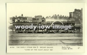 pp1830 - Early Railway Engine - Lord of the Isles - Pamlin postcard