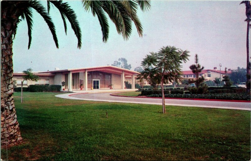Rancho Los Amigos Hospital Downey California CA UNP Chrome Postcard  B4