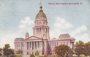 Illinois Springfield Illinois State Capitol 1912