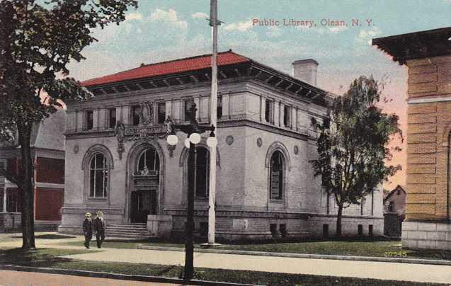 The Public Library at Olean NY, New York - DB