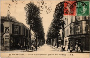 CPA Courbevoie Avenue de la Republique (1314292)