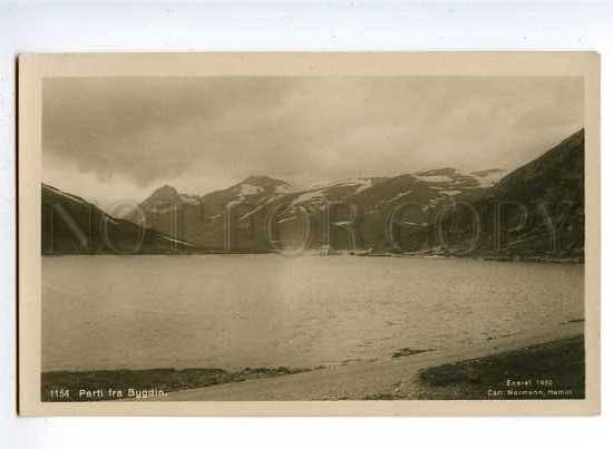 126581 NORWAY Parti fra BYGDIN Vintage photo postcard