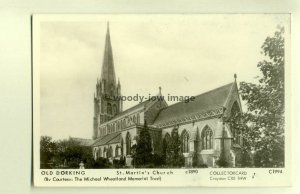 pp1292 - Old Dorking - St.Martin's Church - c1890 - Pamlin postcard