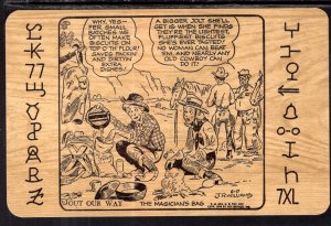 The Magicians' Bag J R Williams Western Comic