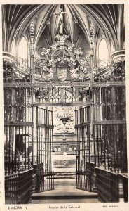 Lot157 zamora interior de la cathedral spain real photo