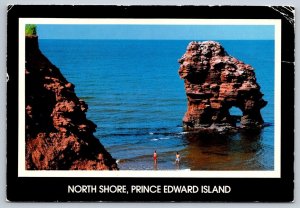 Red Cliffs Of Cavendish, North Shore, Prince Edward Island, PEI, 1986 Postcard