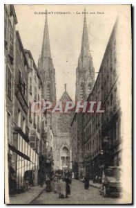 Old Postcard Clermont Ferrand Gras Street