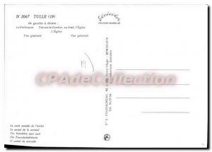 Postcard Modern Tulle Prefecture View Gnrale church