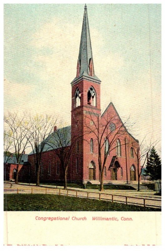 Connecticut Willimantic , Congregational Church