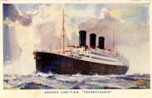 Anchor Line - TSS Transylvania