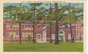 Junior High School Thomasville Georgia