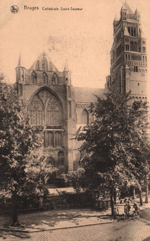 Cathedrale Saint-Sauveur,Bruges,Belgium BIN