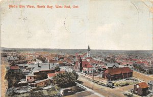 uk42277 birds eye view north bay west end ontario canada