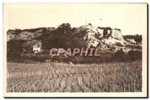 Postcard Old Nolay Mountain Calvary Hermitage and St Philip
