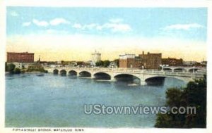 Fifth Street Bridge - Waterloo, Iowa IA  