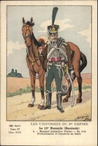 French Military Uniform c1920 Postcard 13th Hussards Bacciochi #8