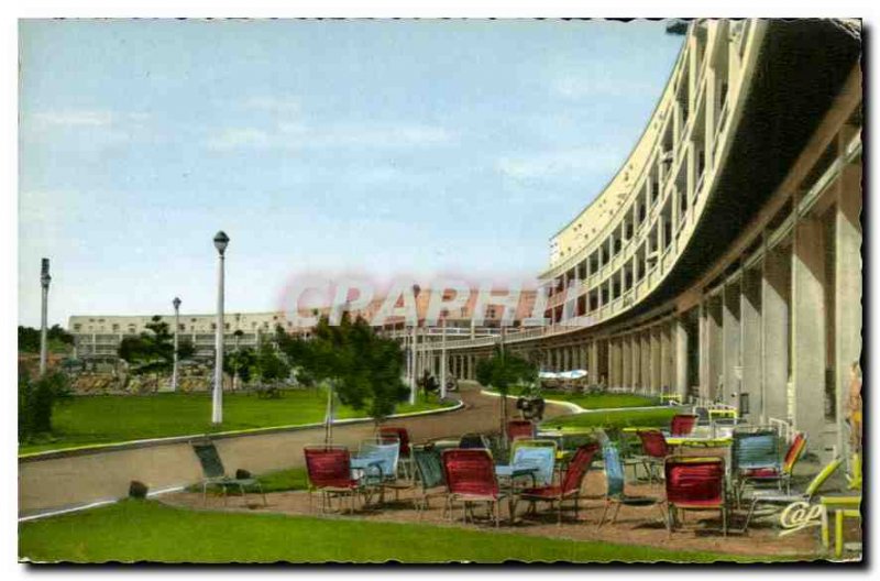 Old Postcard Royan The Botton walk