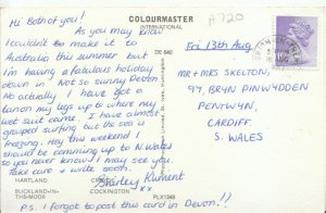  Devon Postcard - Views of Devonshire Villages - TZ11523 