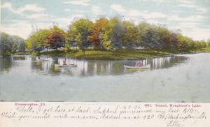 Illinois Bloomington Island Houghton's Lake 1906