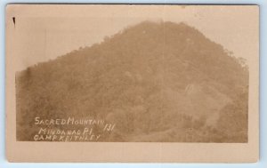 RPPC MINDANAO Sacred Mountain Camp Keithley PHILIPPINES Postcard