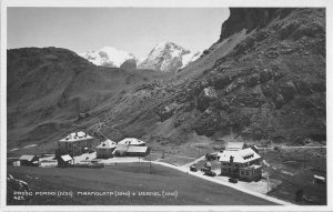 Italy Passo Pordoi marmolata Real Photo Vintage Postcard JF686535