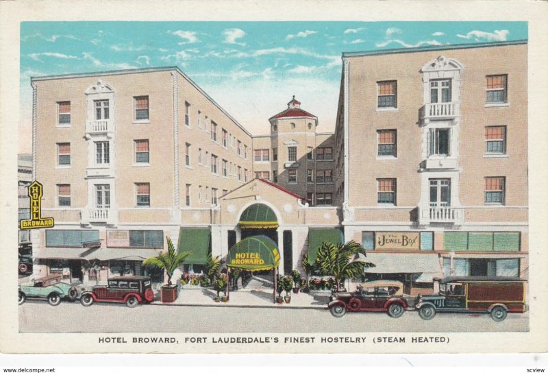FORT LAUDERDALE , Florida , 1910s ; Hotel Broward