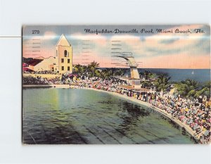 Postcard Macfadden-Deauville Pool Miami Beach Florida USA